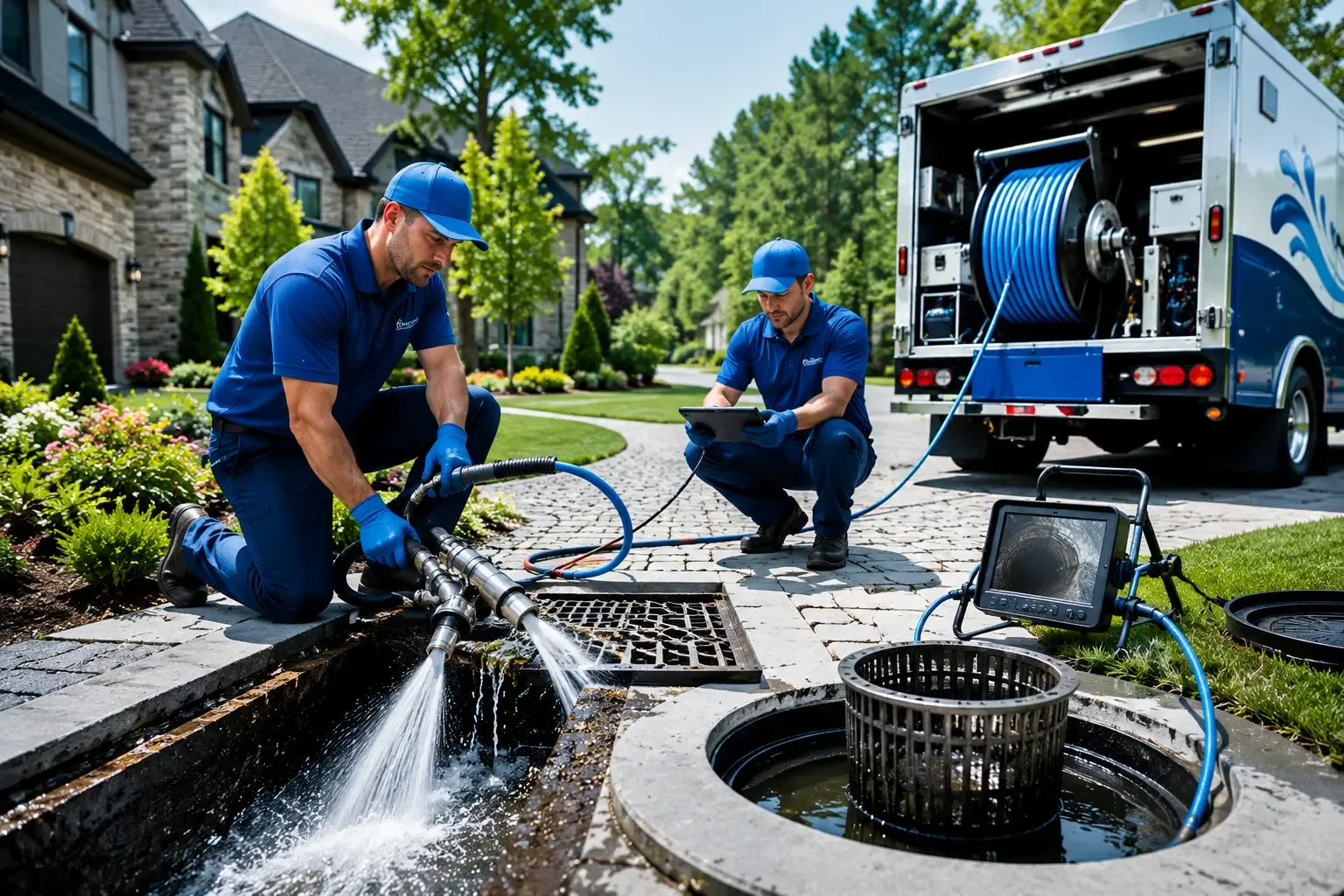 Local outdoor drain cleaning professionals in Groom, TX